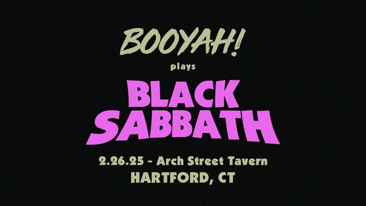 Booyah plays Black Sabbath