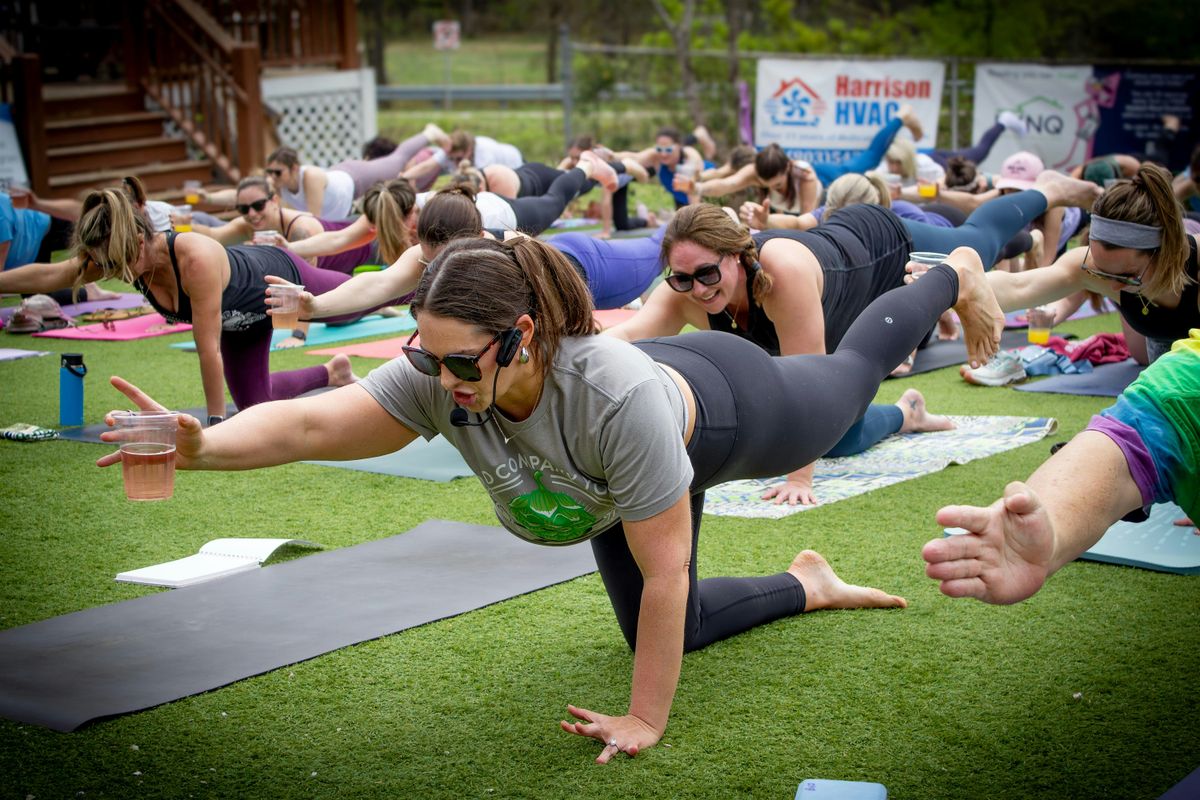 Mimosa Yoga at Lazy Creek Taphouse