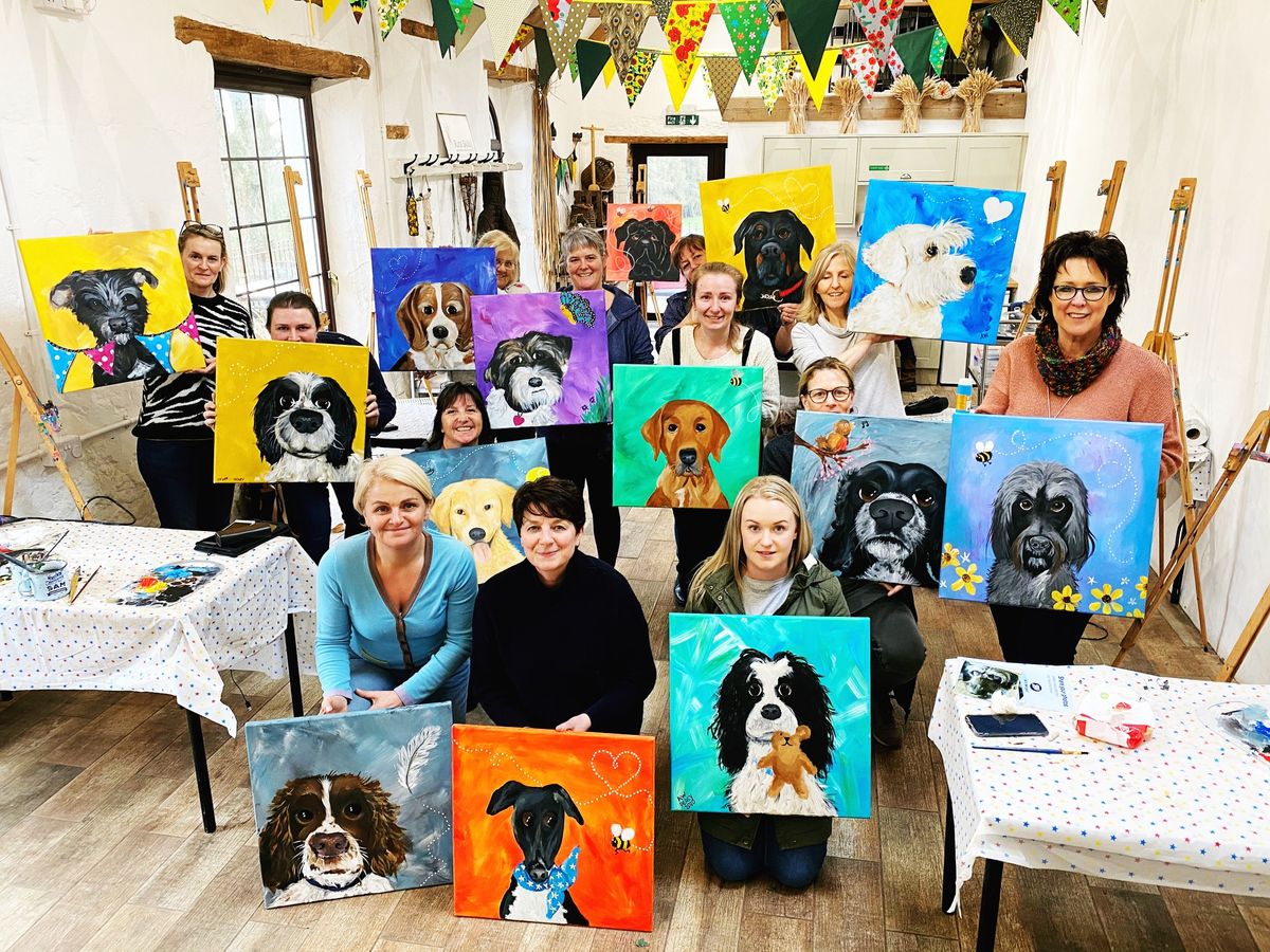 How to paint your dog 1 day workshop