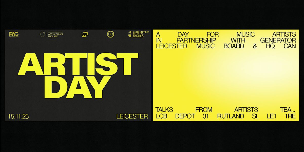 FAC Artist Day: A day for music artists in Leicester