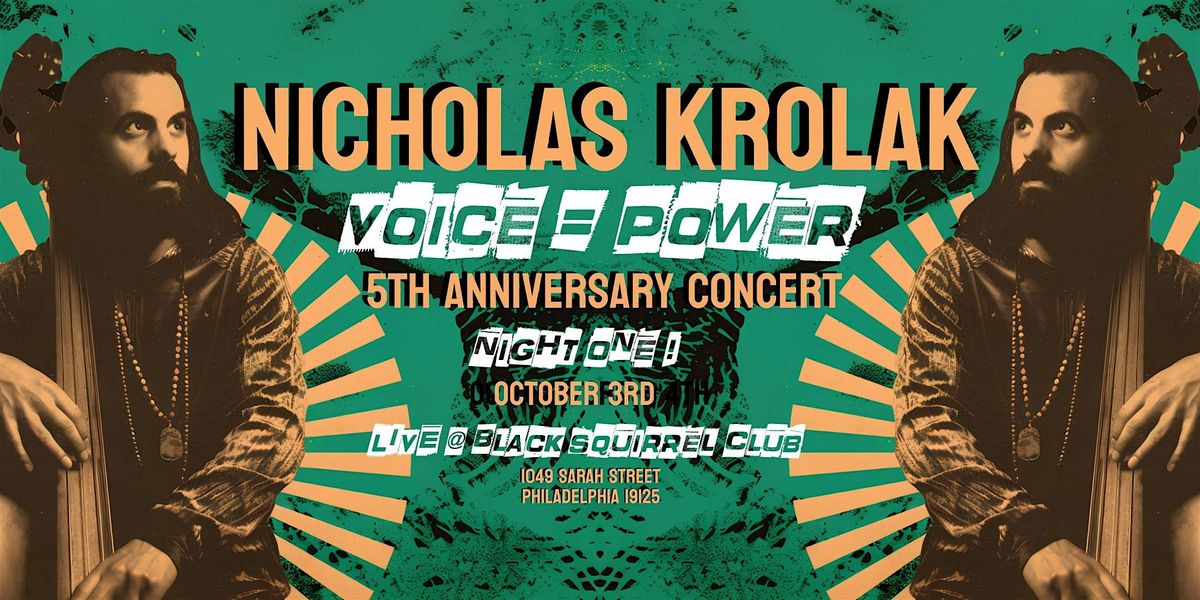 Nicholas Krolak [Voice = Power: 5th Anniversary Concert]