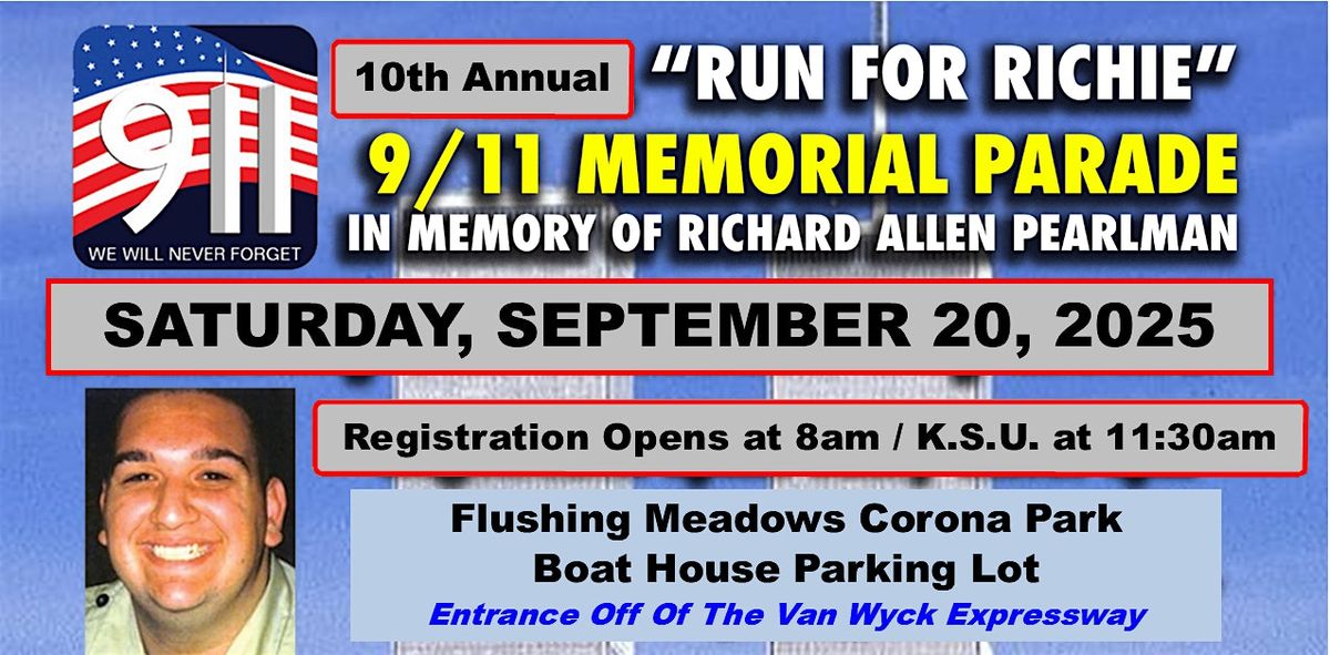 24th Anniversary  9\/11 Memorial "Run for Richie" Motorcycle Parade