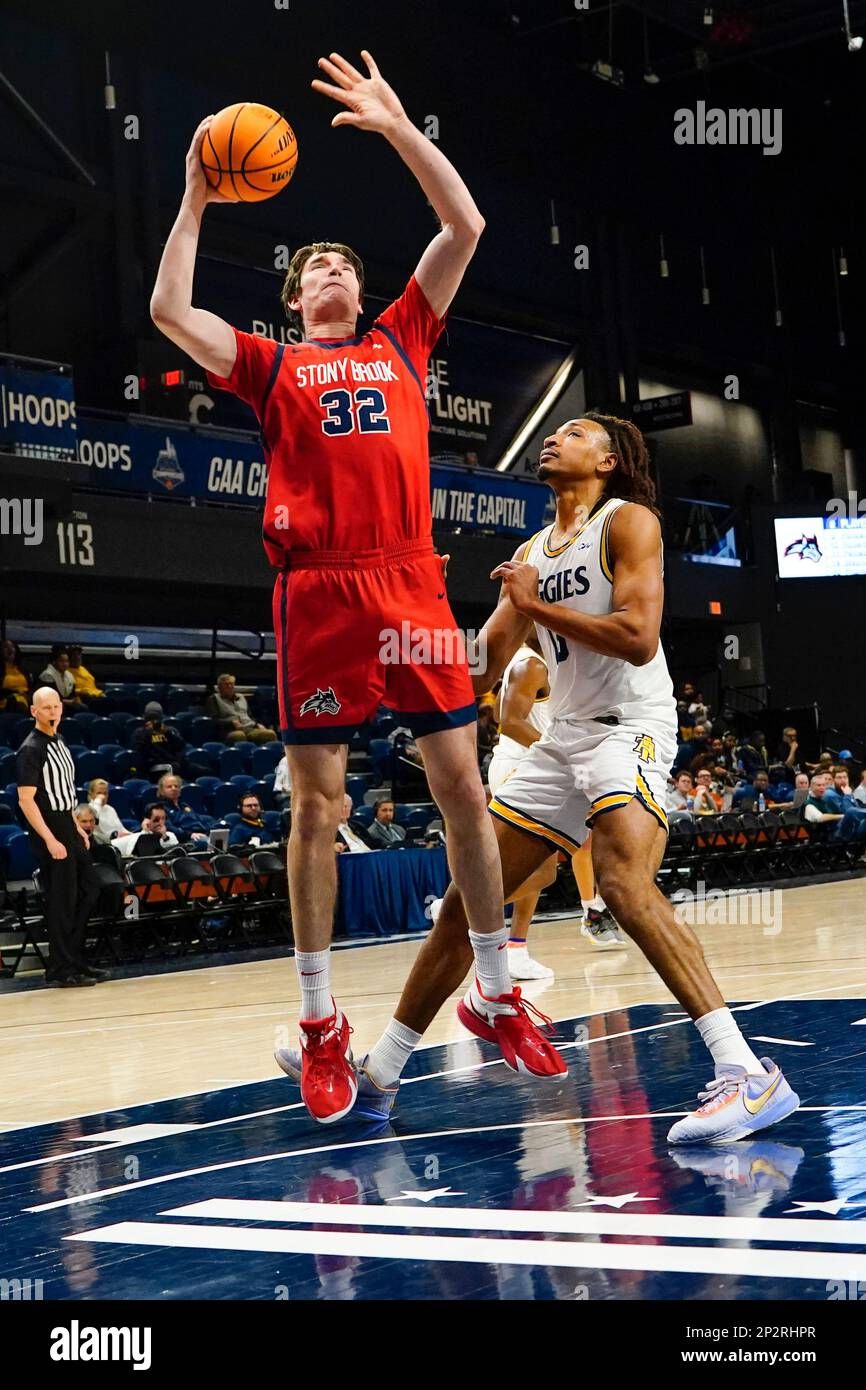 North Carolina A&T Aggies at Stony Brook Seawolves Mens Basketball at Island Federal Credit Union Arena