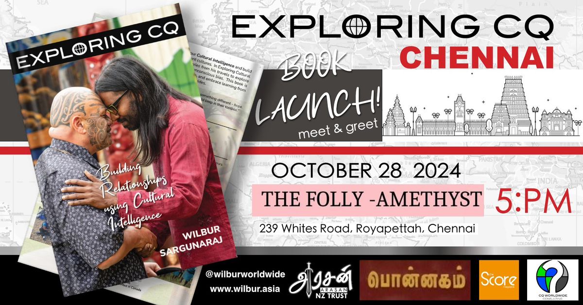 Exploring CQ - Chennai Book Launch -  Meet & Greet 