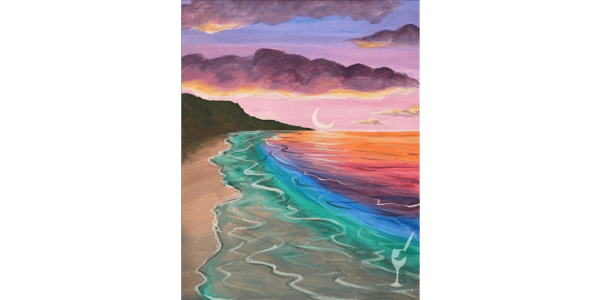 Rhythm of the Tides - Paint and Sip in Austin | Classpop!\u2122