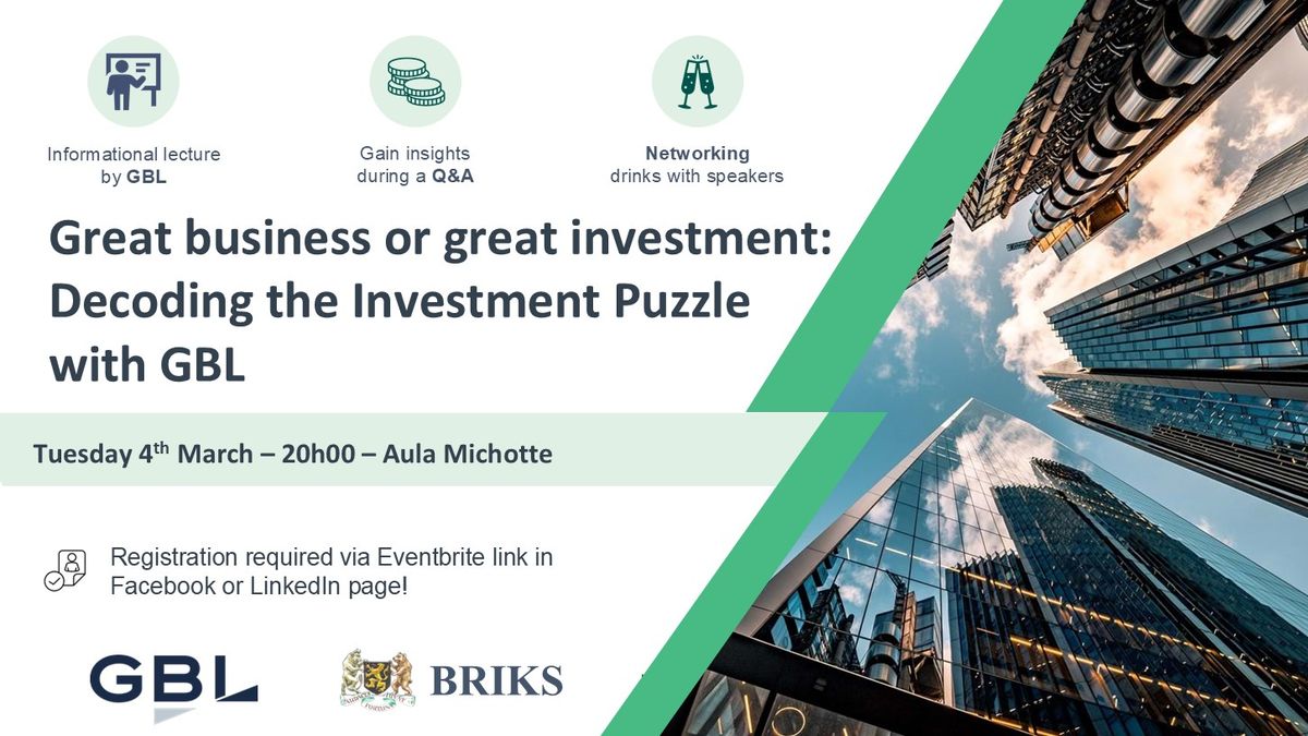 Great business or great investment: Decoding the Investment Puzzle with GBL