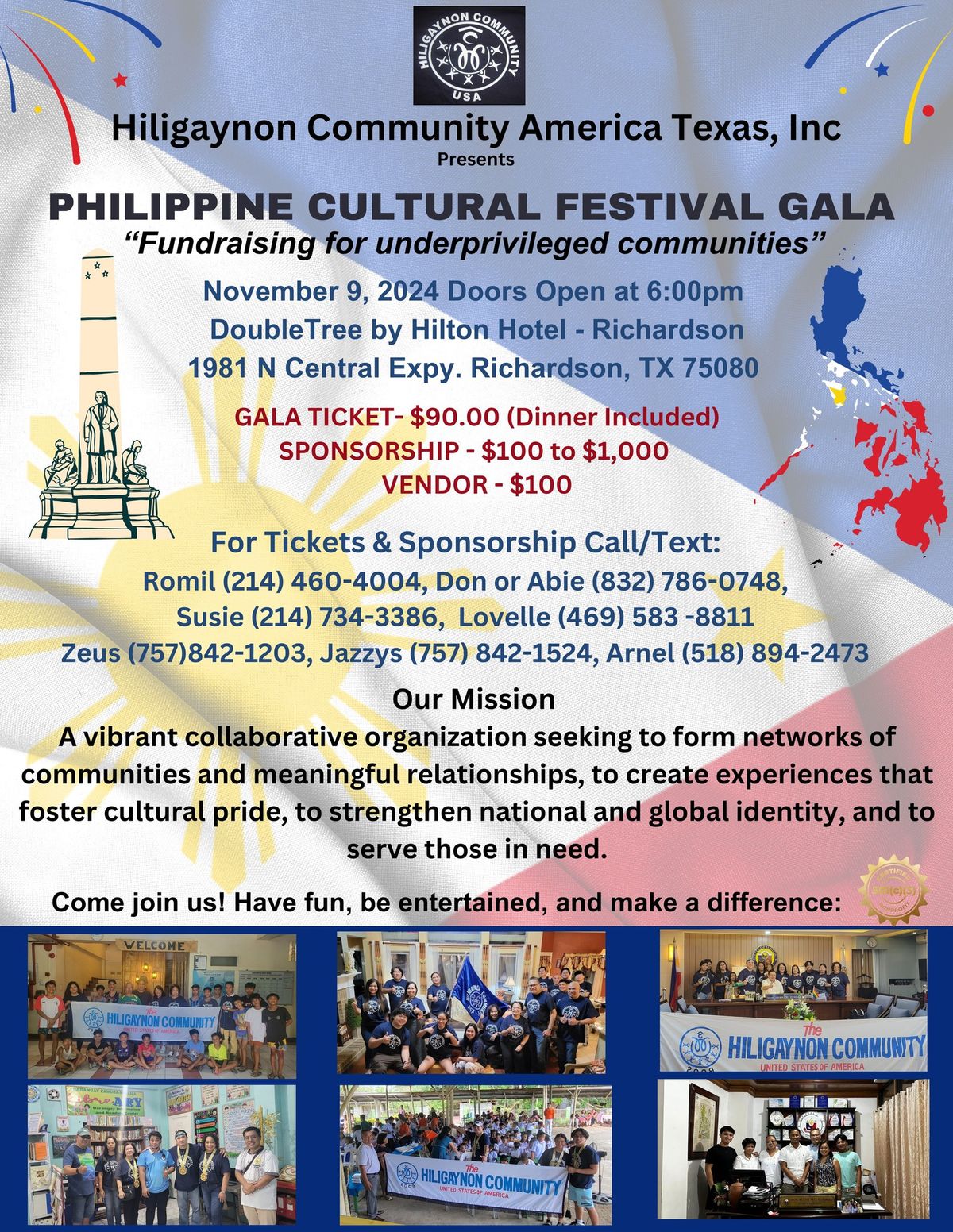 Philippine Cultural Festival Gala by Hiligaynon Community Texas