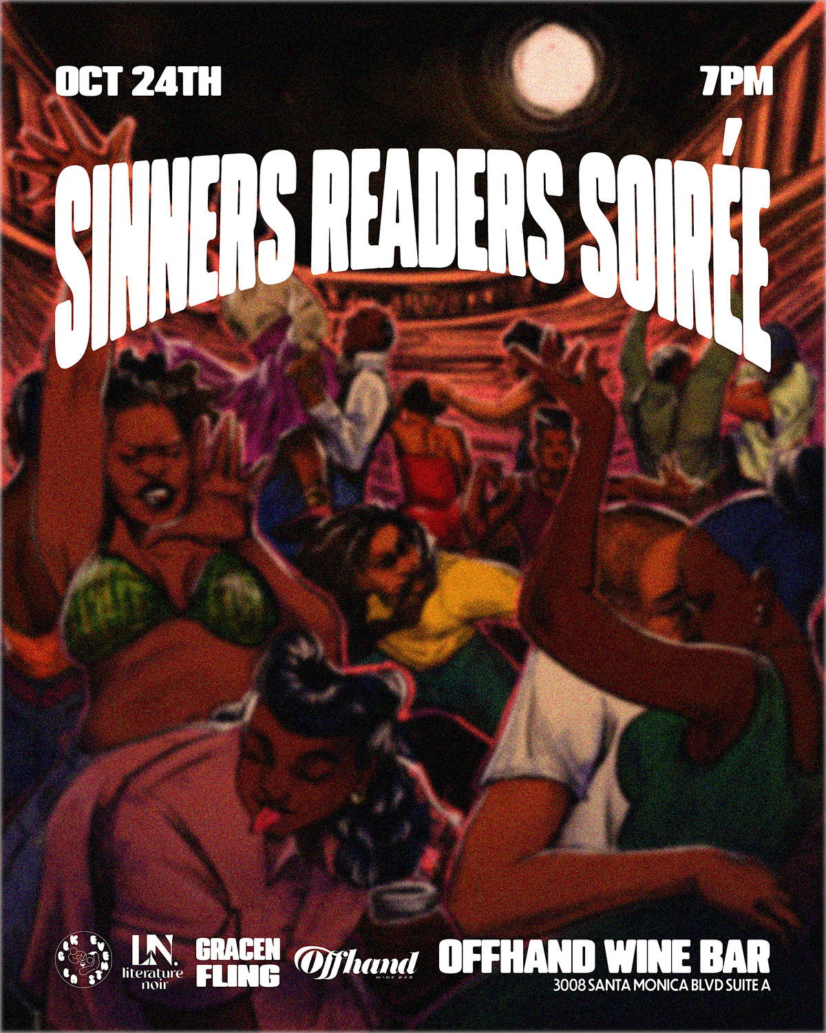 Sinners Readers Soir\u00e9e