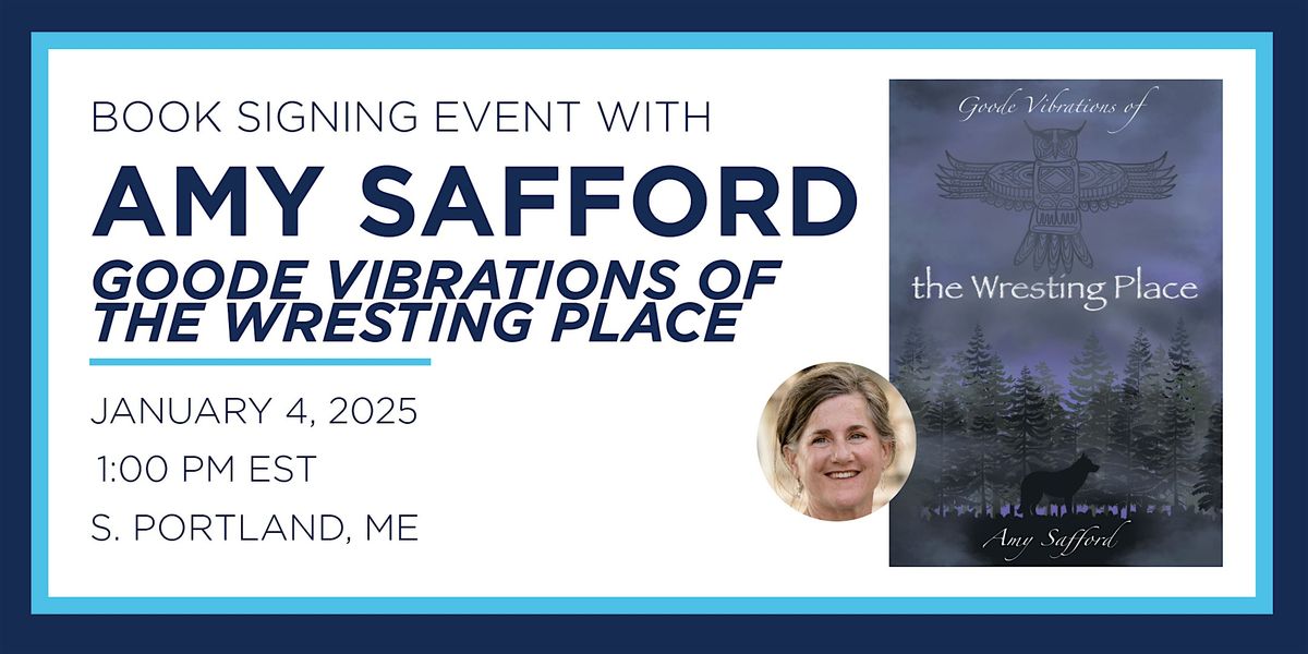 Amy Safford "Good Vibrations of the Wresting Place" Book Signing Event