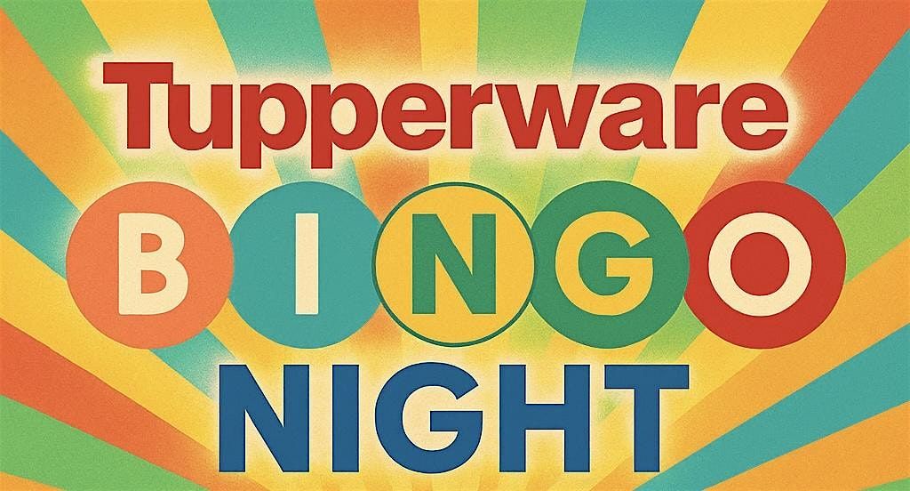 Tupperware Bingo