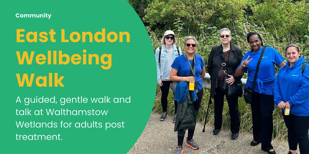 Post-Cancer Wellbeing Walk and Talk Group - East London