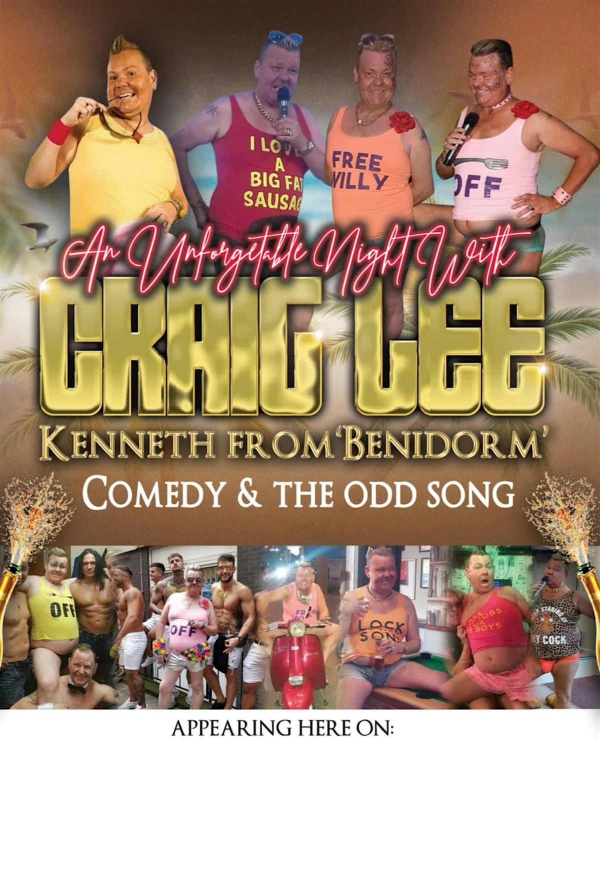 Craig Lee \u201cKenneth from Benidorm\u201d