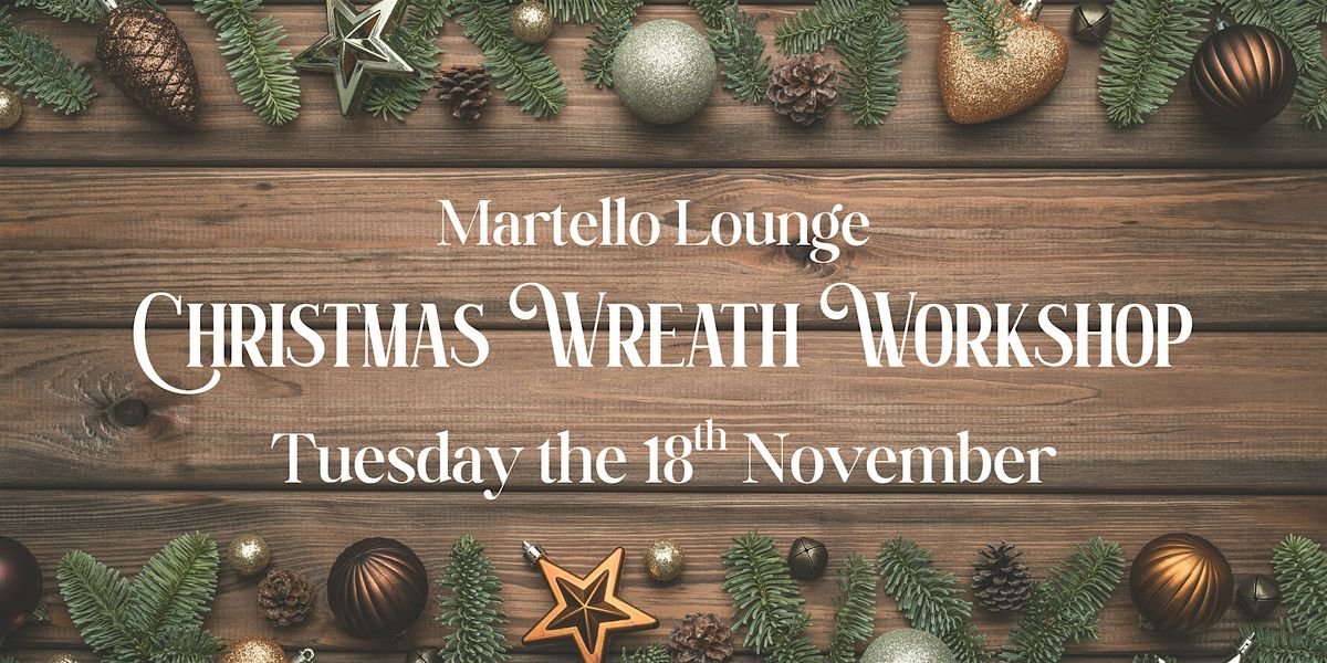 Christmas Wreath Making Workshop
