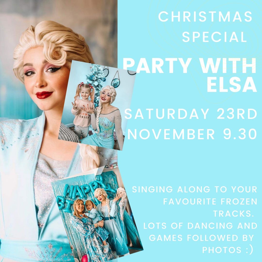 Christmas Party with Princess Elsa