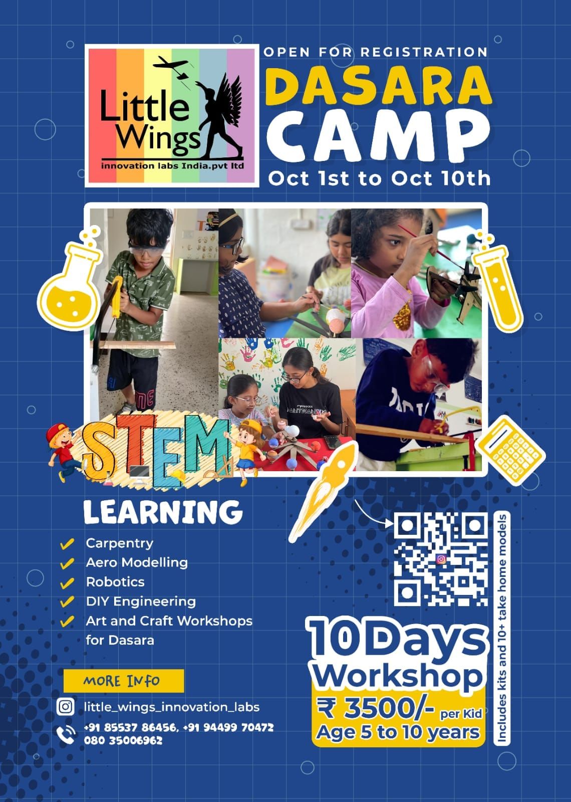 Oct STEM Learning Dasara Camp