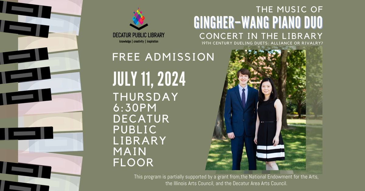 The Music of Gingher-Wang Piano Duo