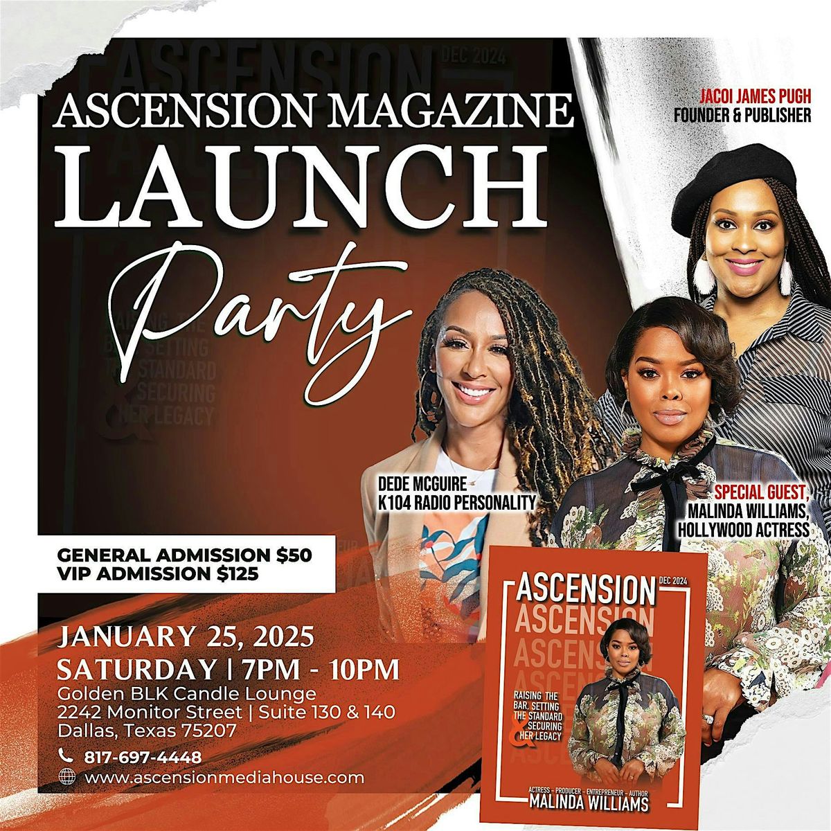 ASCENSION MAGAZINE LAUNCH PARTY