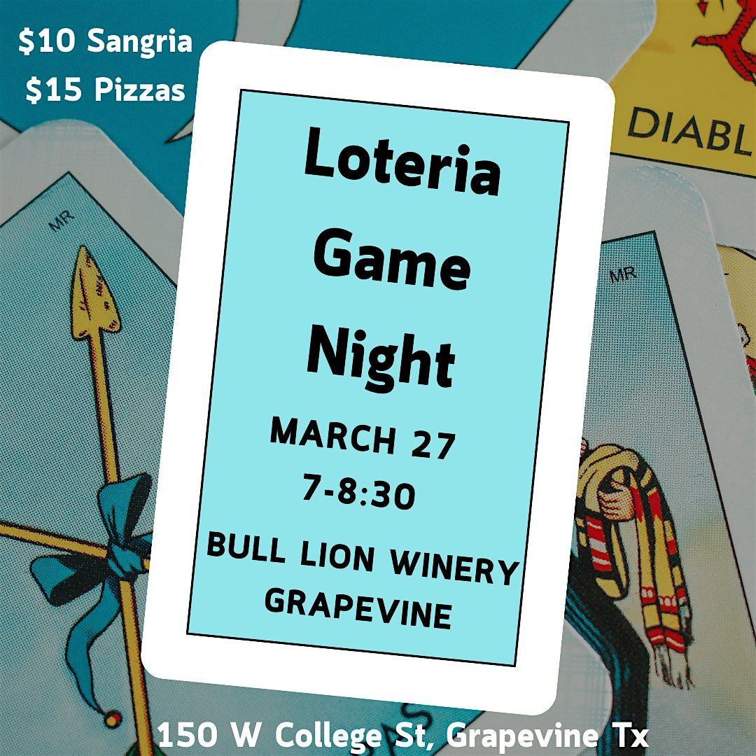 Loteria Game Night