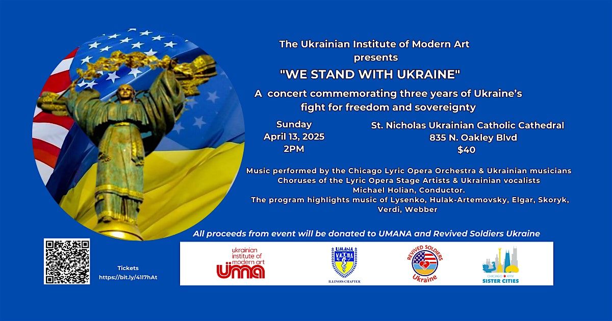 We Stand With Ukraine, Benefit Concert