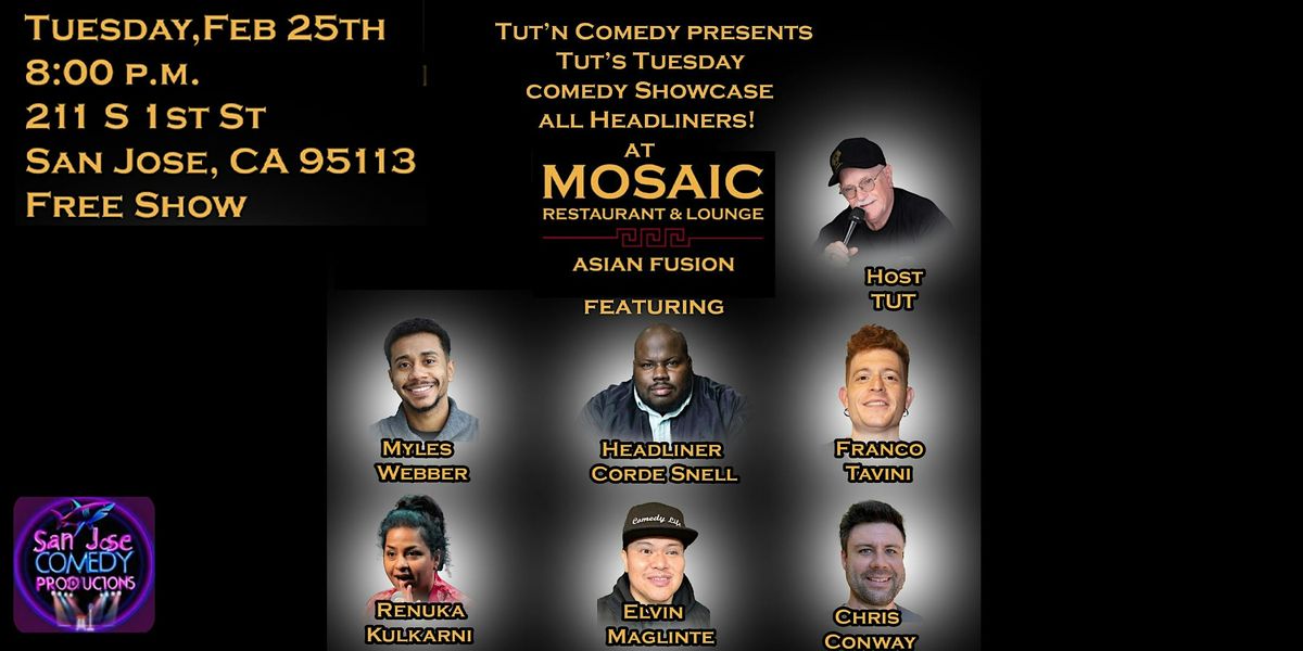 Tut's Tuesday Comedy Showcase