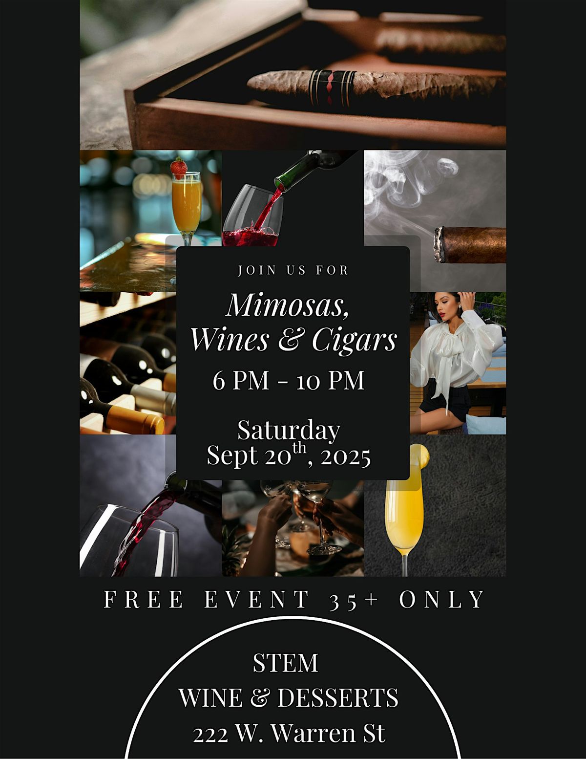 Mimosas | Wines | Cigars @ The Listening Room (STEM)