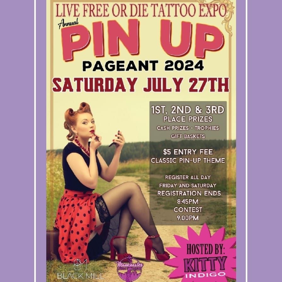 2024 Ms. Live Free Or Die Pinup Contest