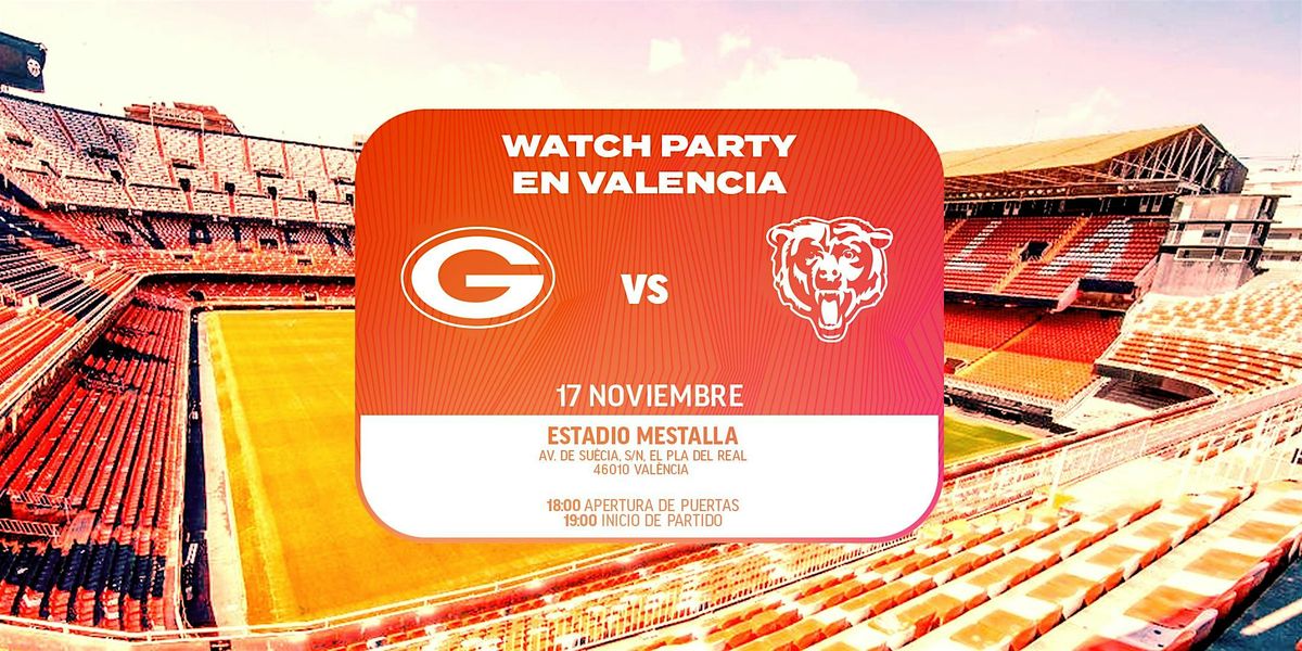 Watch Party Chicago Bears - Valencia