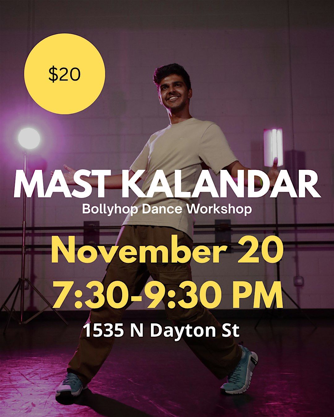NAACHCHICAGO BOLLYHOP DANCE WORKSHOP