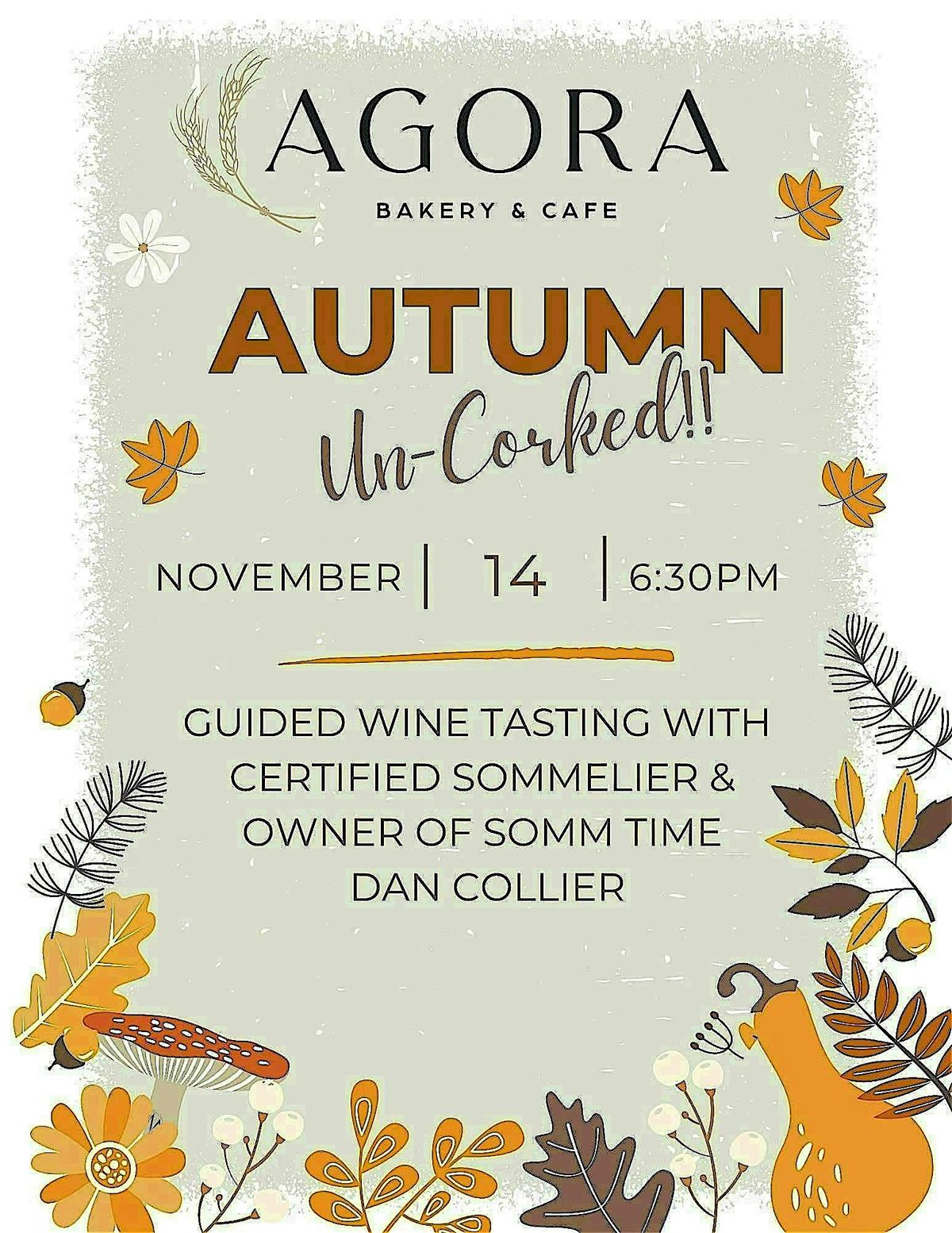 Autumn Un-Corked!!