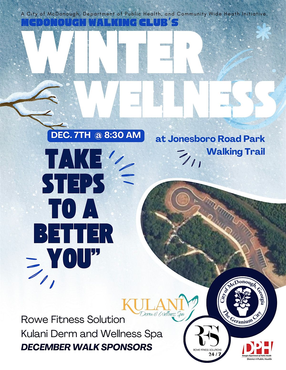 Winter Wellness with the McDonough Walking Club