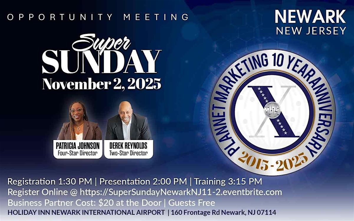 Super Sunday - Newark