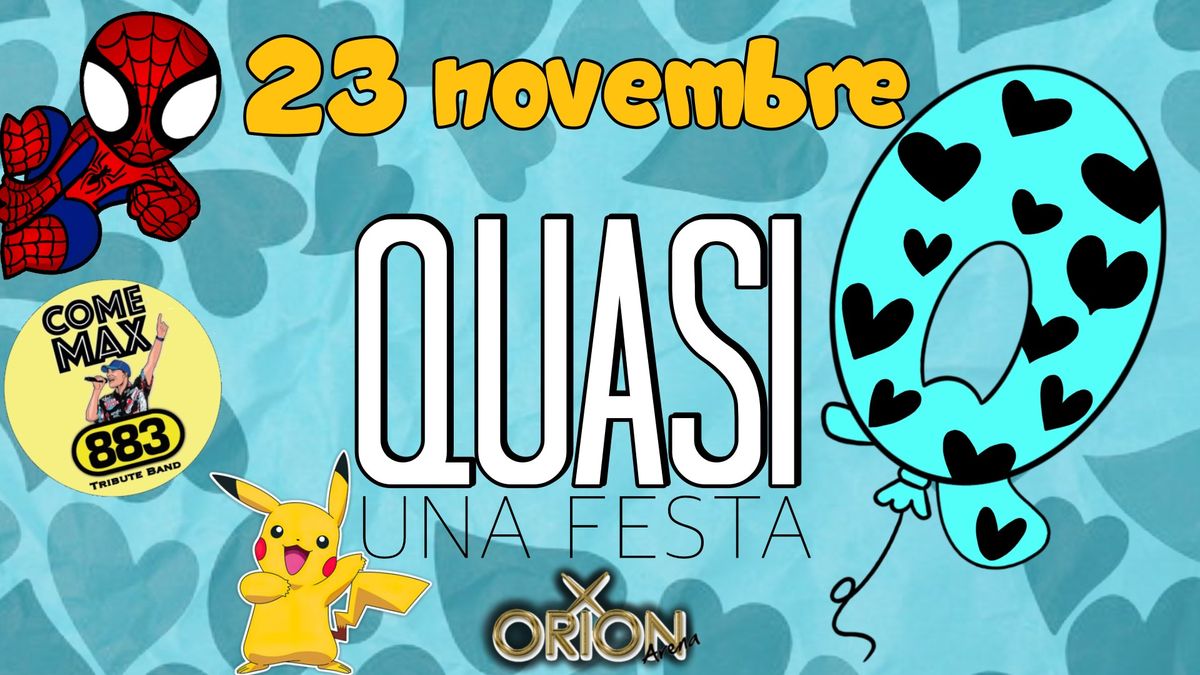 QUASI \u2605 UNA FESTA SENZA LOGICA + Special Live 883 \u2605