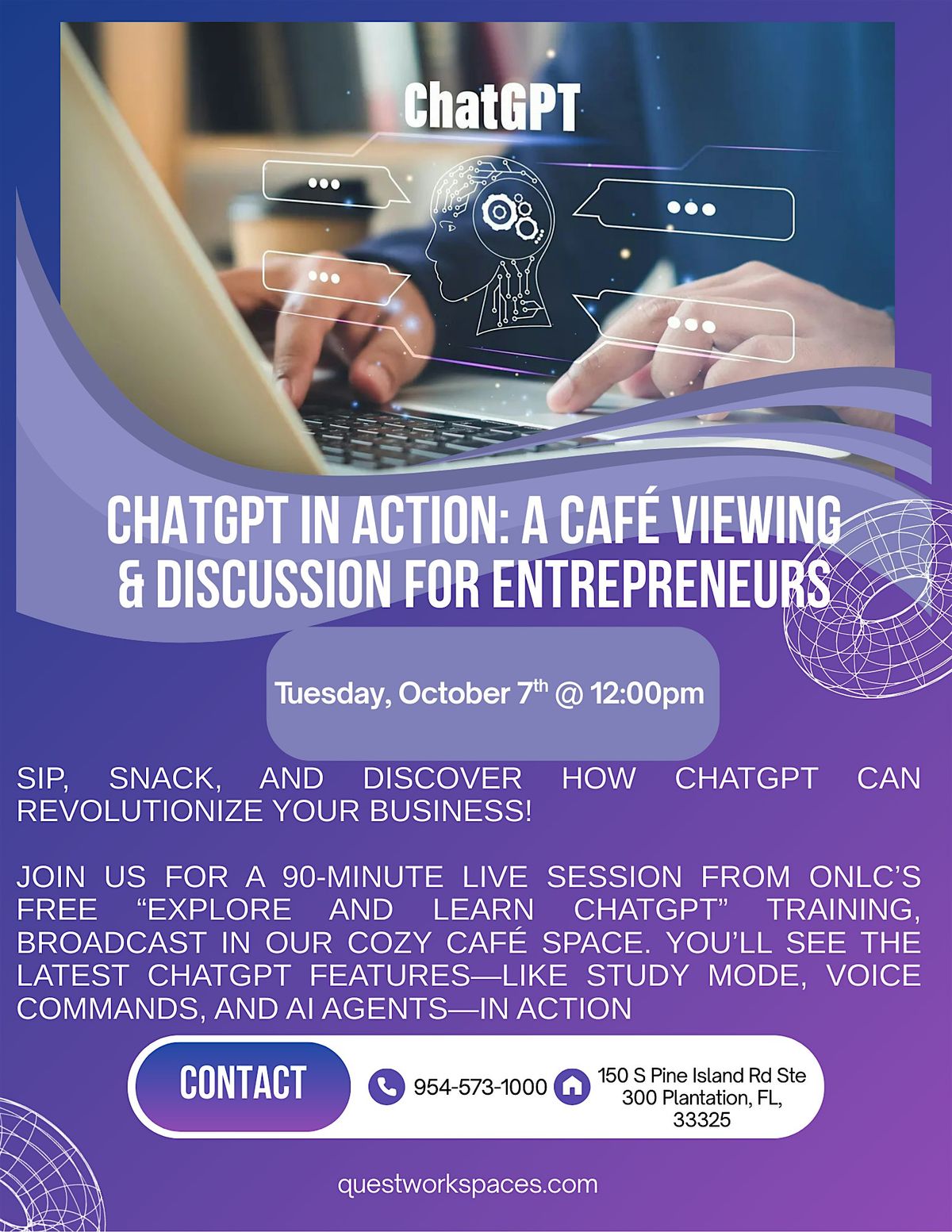 ChatGPT In Action: A Cafe Viewing & Discussion for Entrepreneurs
