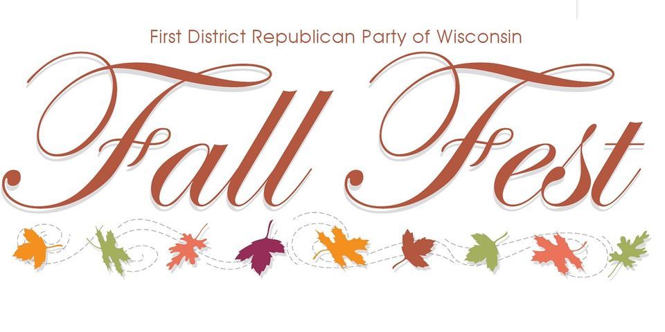 1st District GOP Fall Fest 2022, Racine County Fair Grounds Union Grove ...