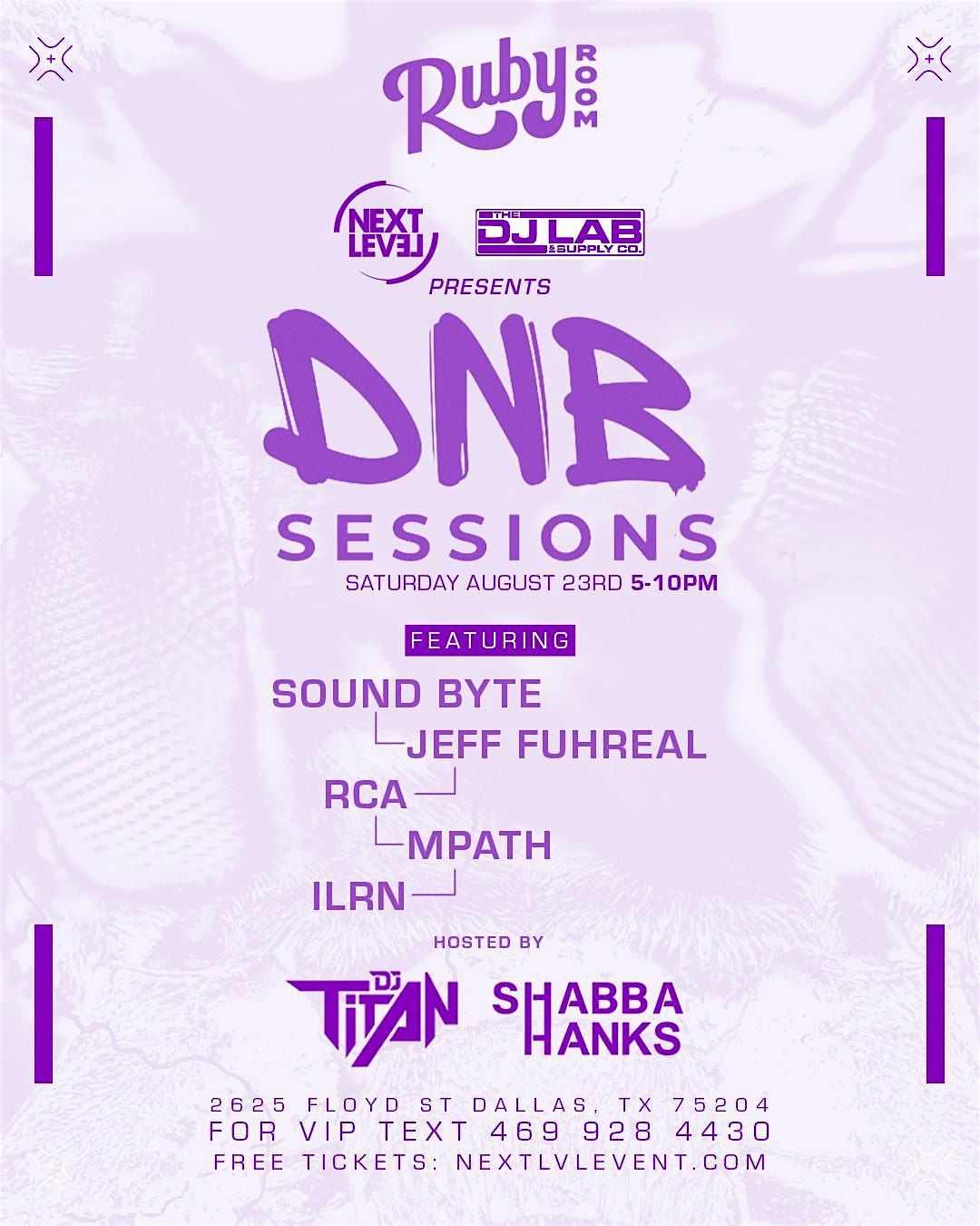 Drum & Bass Sessions  8\/23