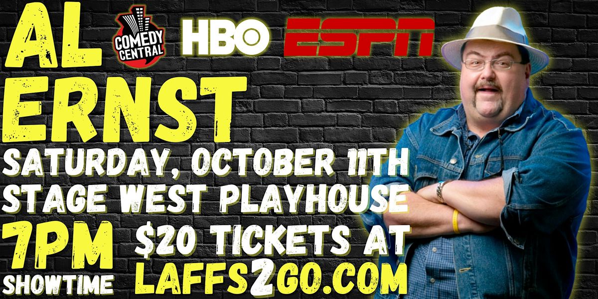 SPRING HILL COMEDY NIGHT: From HBO & Comedy Central - Al Ernst - Sat Oct 11