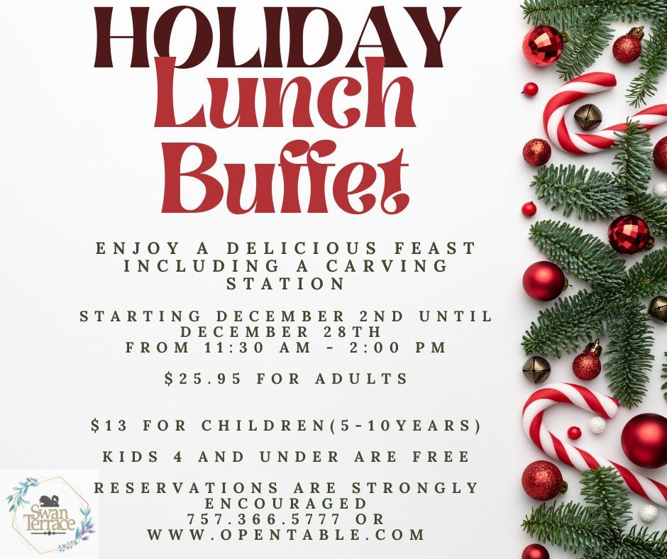 2024 Holiday Lunch Buffet