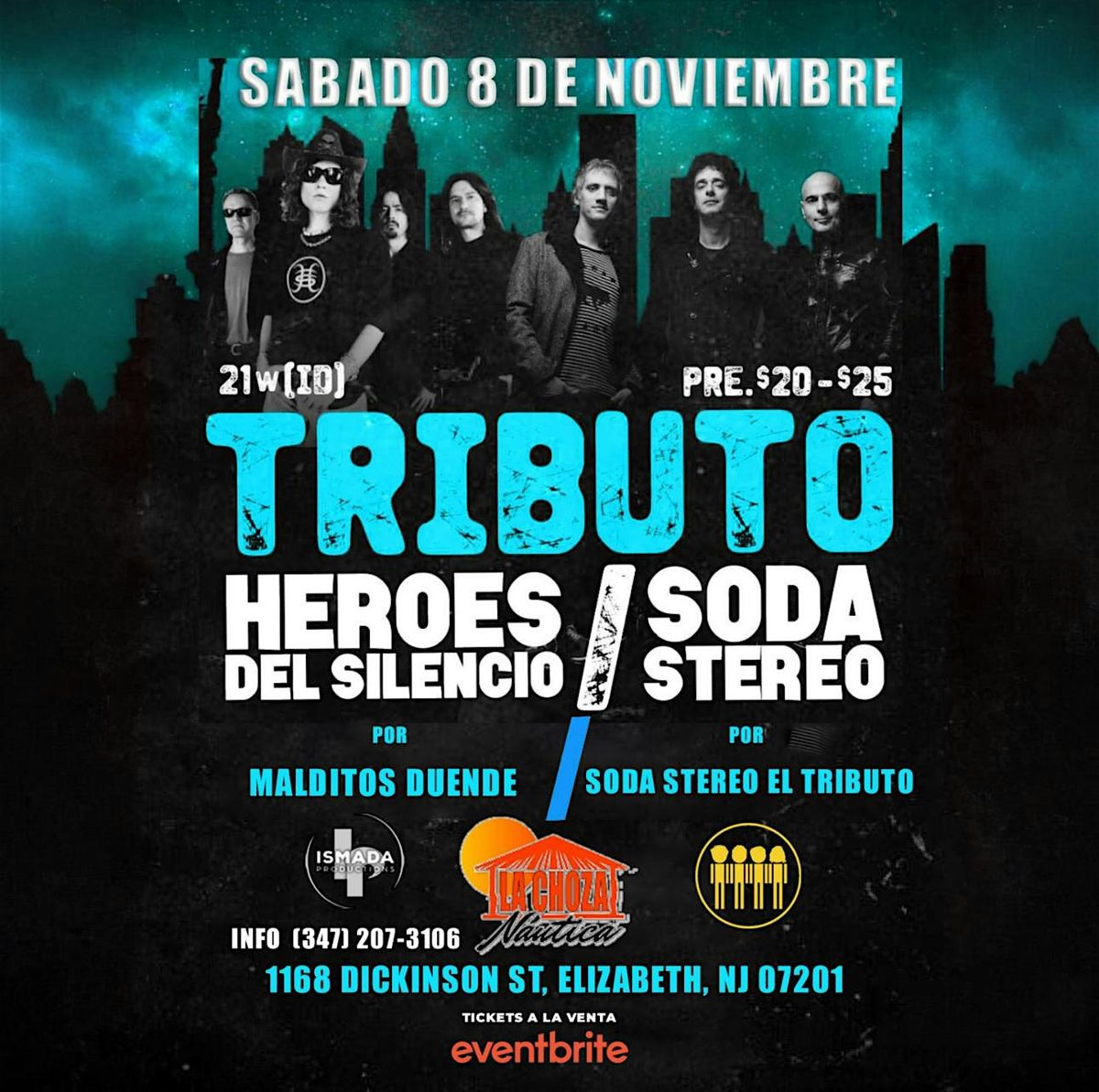 Tributo a Soda Stereo y a Heroes Silencio