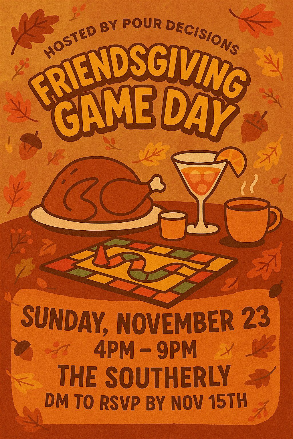 Friendsgiving Game Day