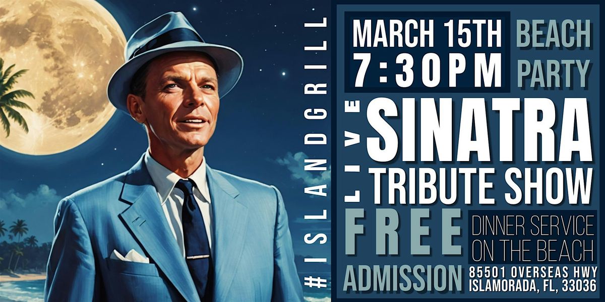 Frank Sinatra Live Tribute Beach Show