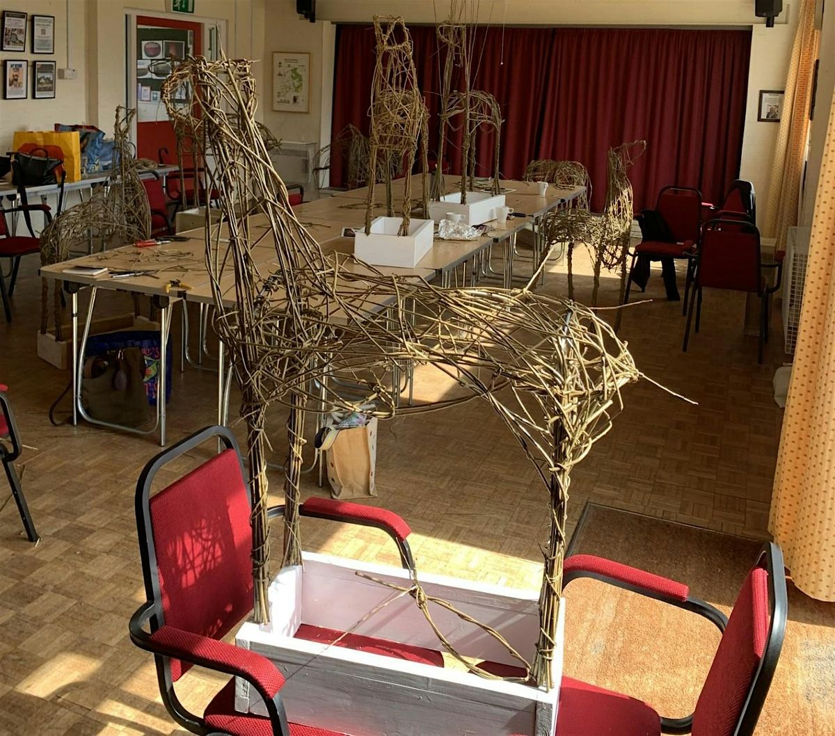 Willow weaving reindeer sculpture workshop (Additional date)