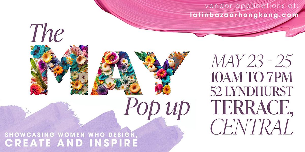 The May Pop-up: Showcasing products by woman who design, create and inspire