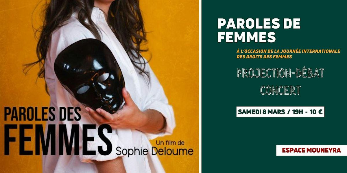 Paroles de Femmes - Projection-D\u00e9bat & Concert