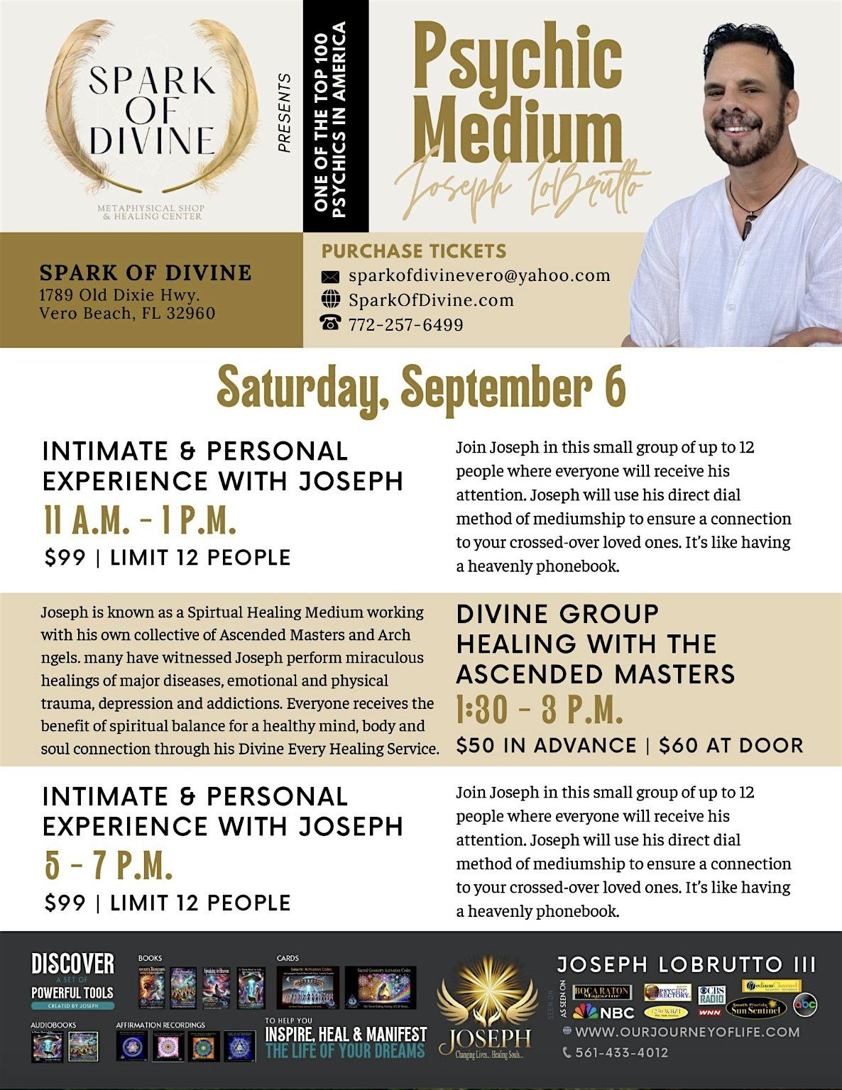 Intimate & Personal Experience with Psychic Medium Joseph LoBrutto