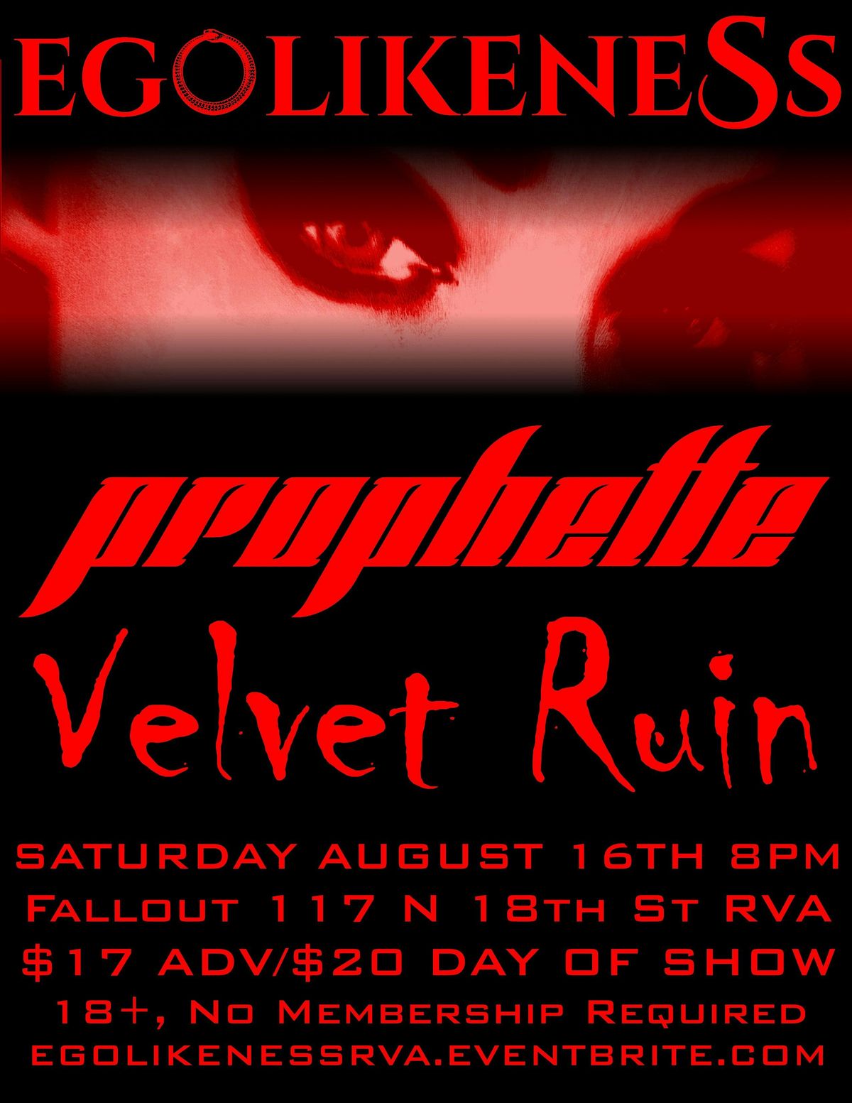 Ego Likeness, Prophette & Velvet Ruin