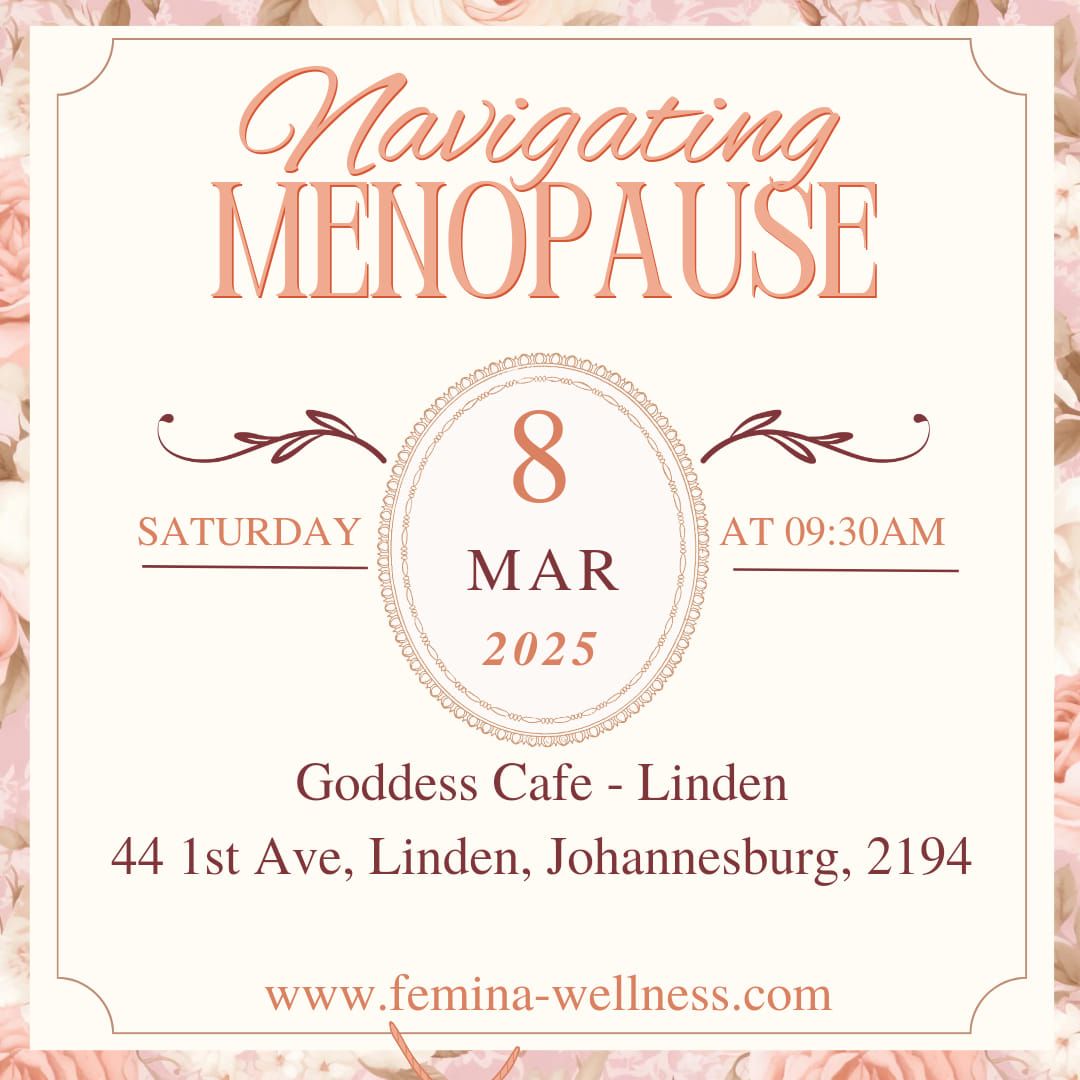 Navigating Menopause Goddess Caf\u00e9 