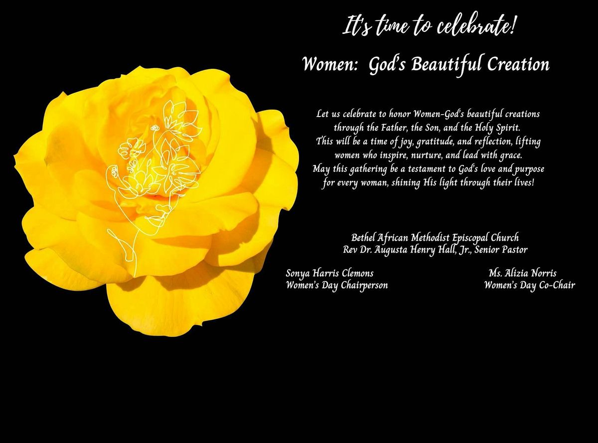 Women, God's Beautiful Creations Gala