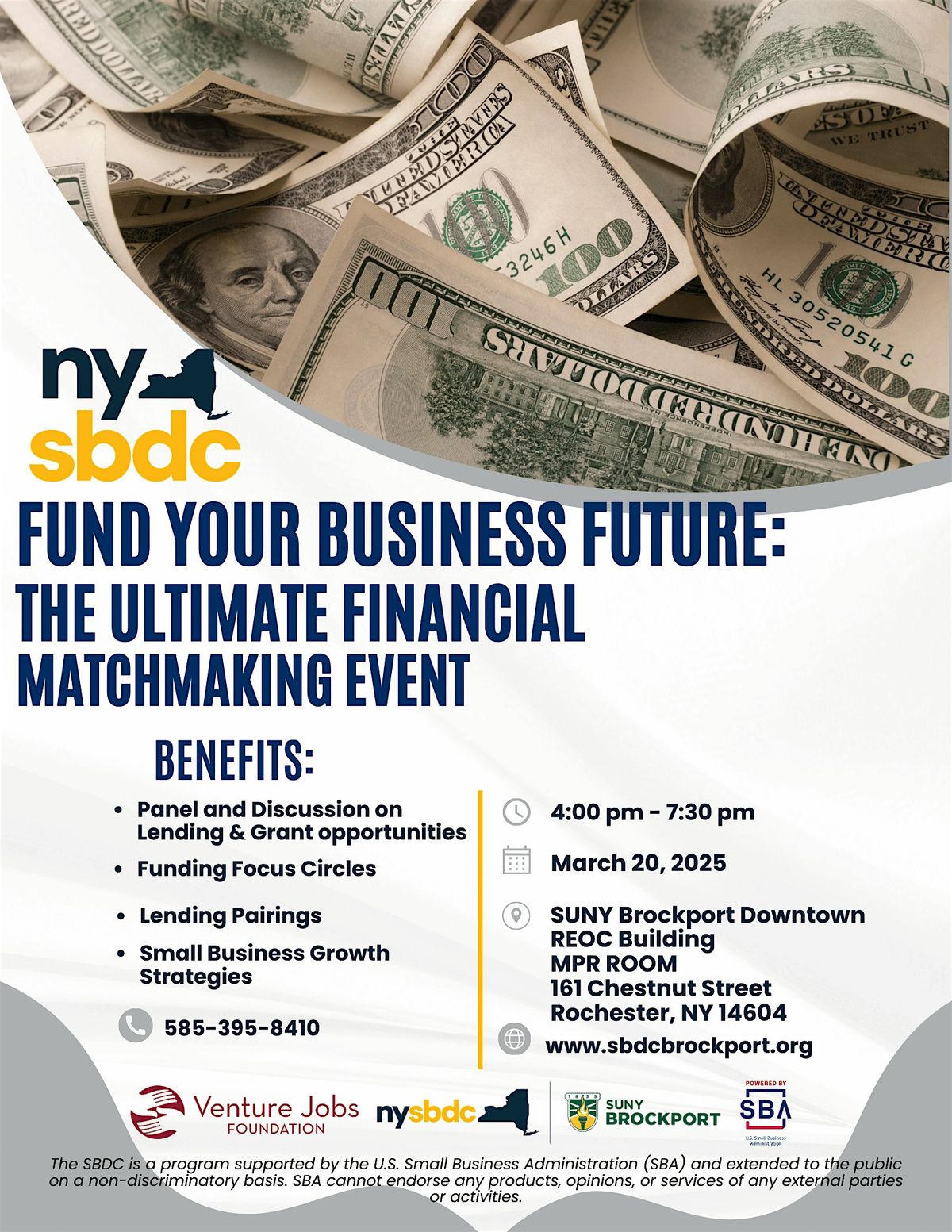 Fund Your Business Future: The Ultimate Financial Matchmaking Event