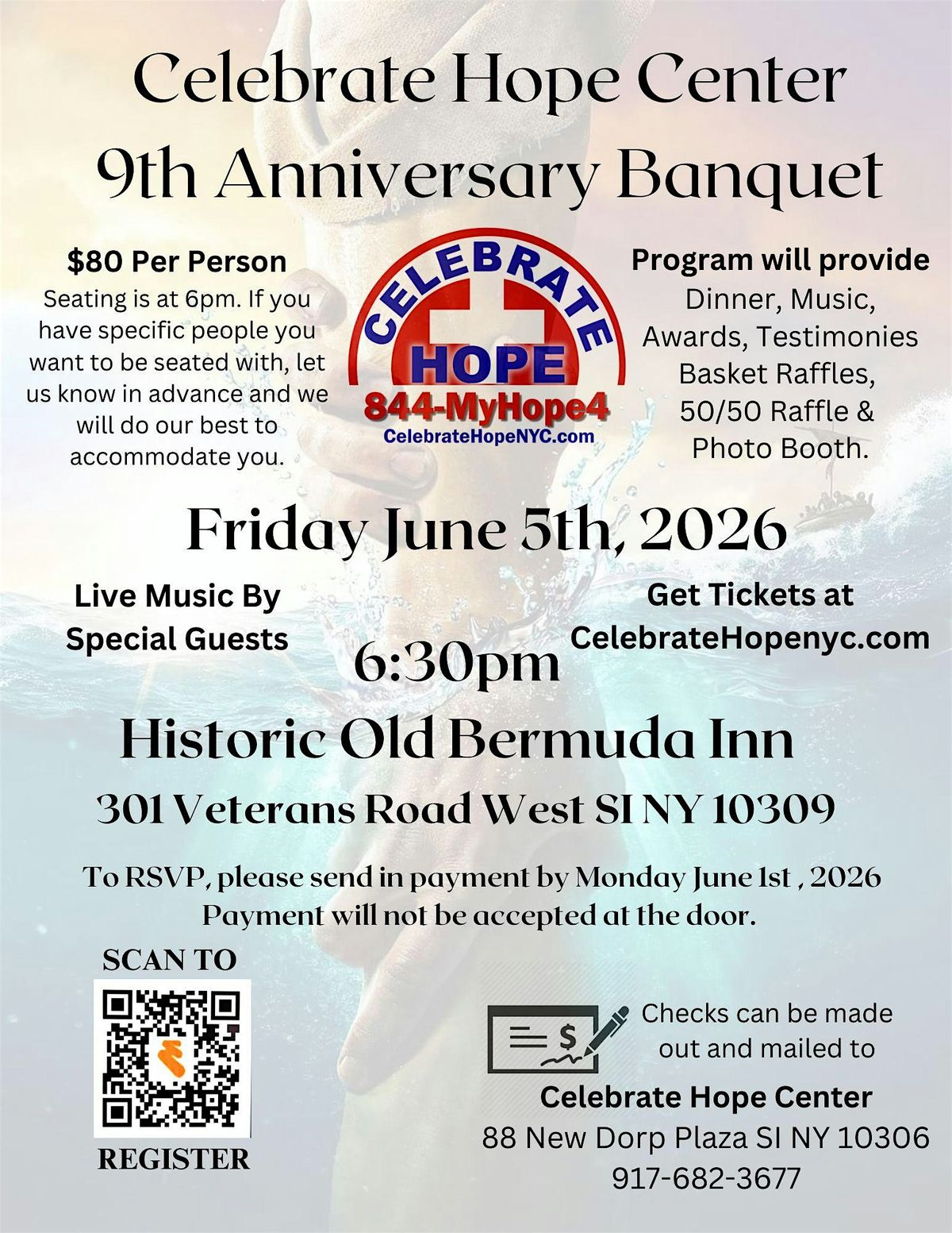 Celebrate Hope Center 9th Anniversary Banquet