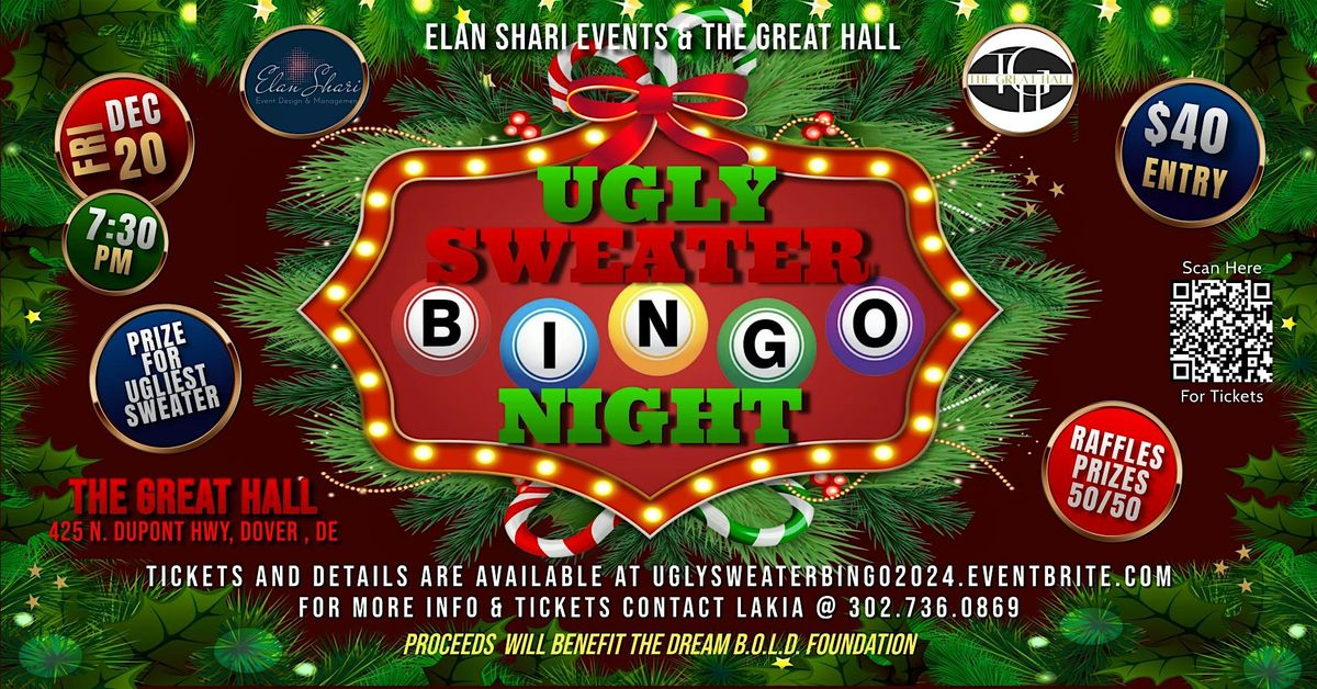 Bingo With A Twist - Ugly Sweater Night 2024